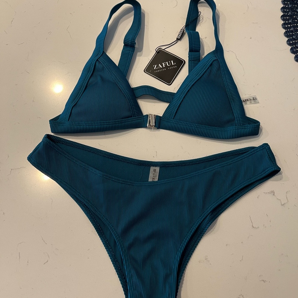 Womens Zalful Bikini size large NWT